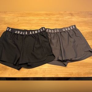 Under Armour Womens Running shorts- Set of 2